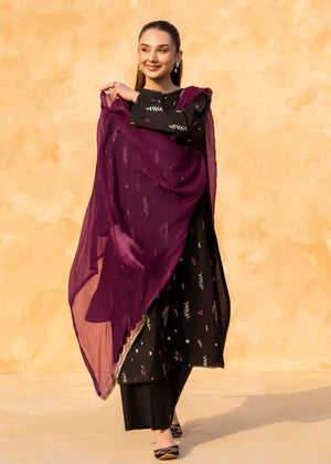 Diana Embroidered - 3 Pieces - Chaudhary Arts