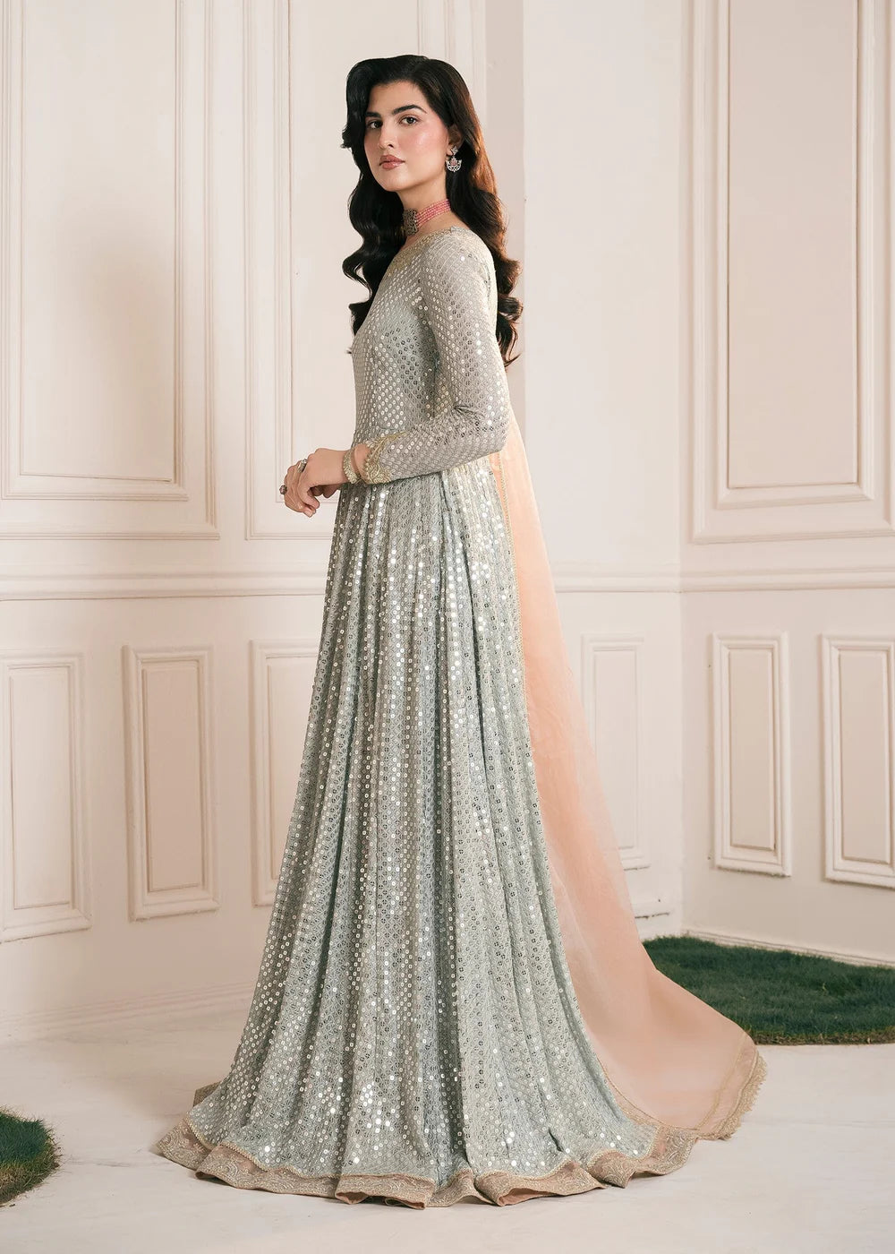 Lamya (Ice Blue) - Rang-e-Haya