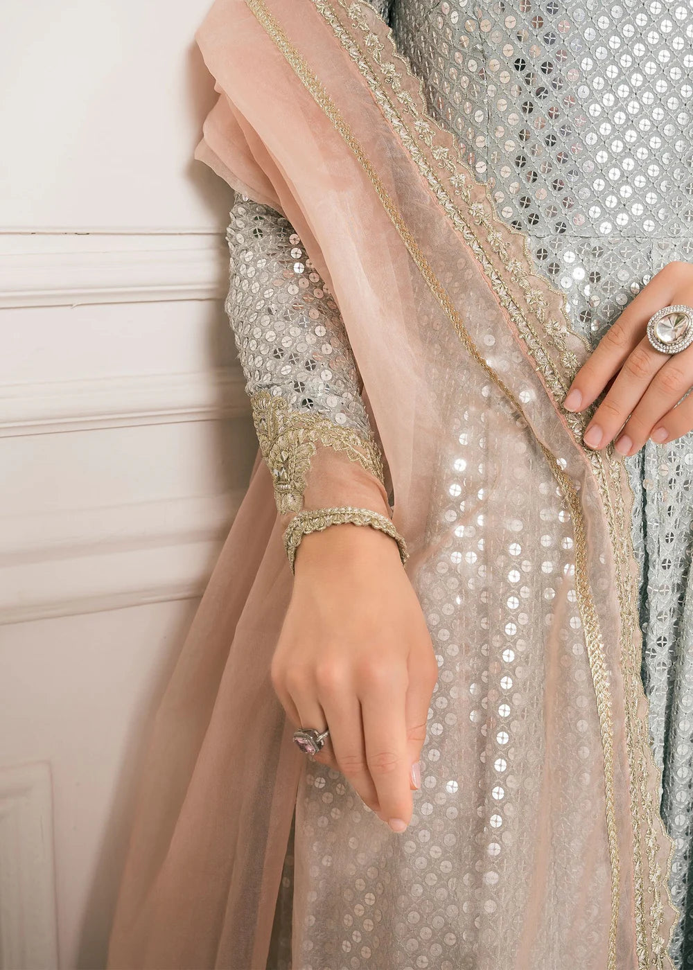 Lamya (Ice Blue) - Rang-e-Haya