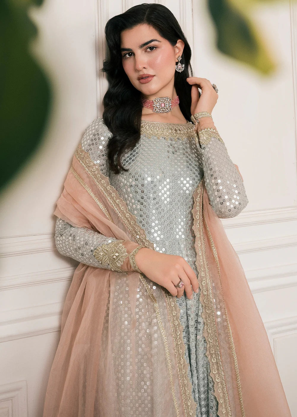 Lamya (Ice Blue) - Rang-e-Haya