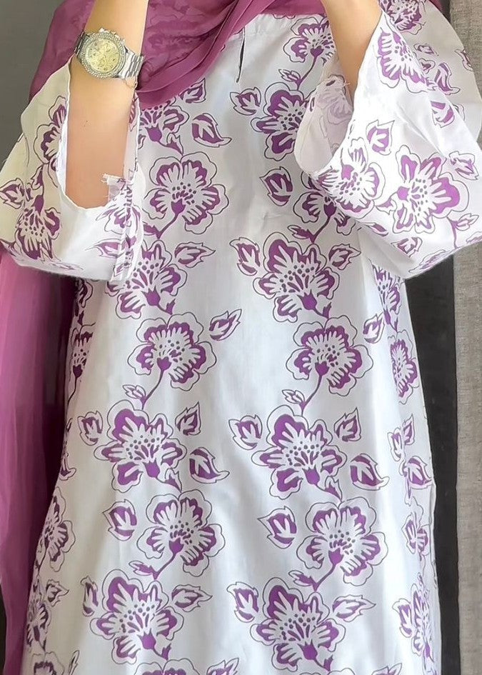 Bloom - 2 Pieces - Purple - Chaudhary Arts