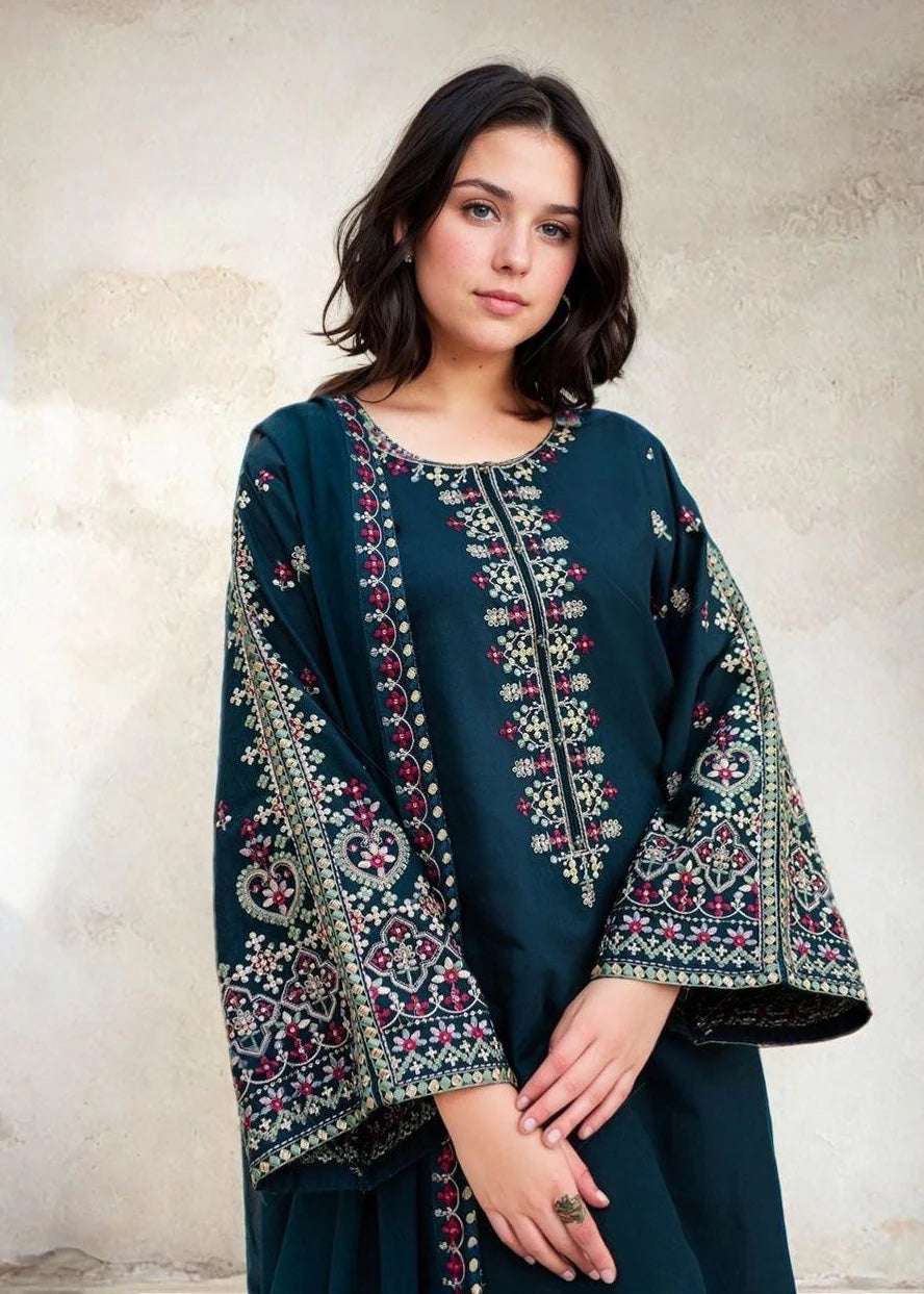 Adab - 3 pieces - teal