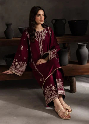 SAJNI EMBROIDERED 2PC - Tehzeeb Libas
