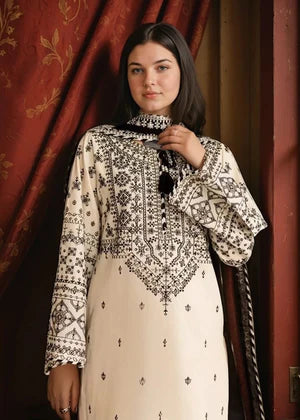 Arfa Embroidered (stitched) - 3 pieces - Chaudhary Arts