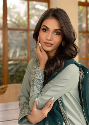 SEA SAND EMBROIDERED 3PCS - Stylish Collection