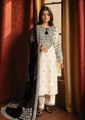 Arfa Embroidered (stitched) - 3 pieces - Chaudhary Arts