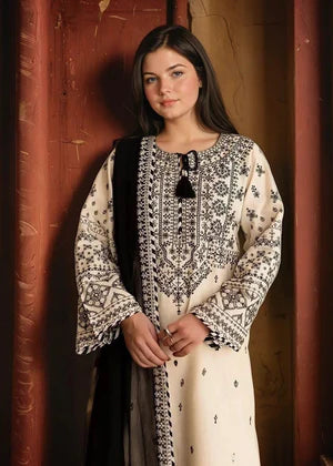 Arfa Embroidered (stitched) - 3 pieces - Chaudhary Arts