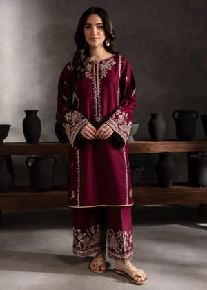 SAJNI EMBROIDERED 2PC - Tehzeeb Libas