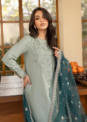 SEA SAND EMBROIDERED 3PCS - Stylish Collection