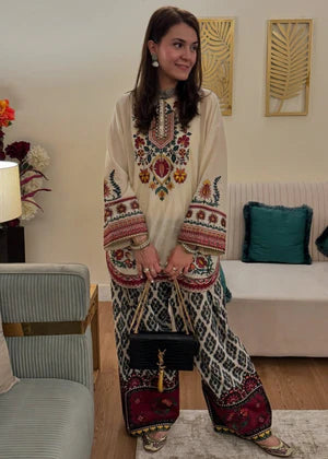 Zaitoon (Digital Printed 2 PCs) - Gulposh