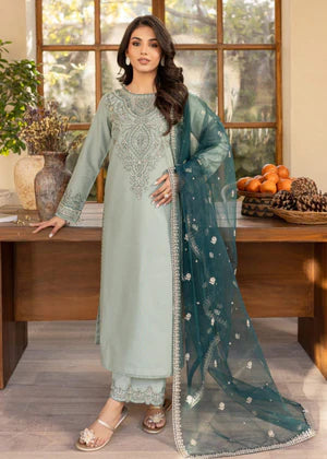 SEA SAND EMBROIDERED 3PCS - Stylish Collection