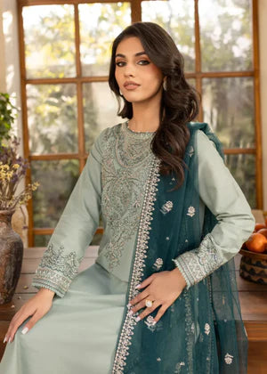 SEA SAND EMBROIDERED 3PCS - Stylish Collection